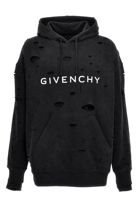 givenchy hoodie stars|givenchy hoodie with holes.